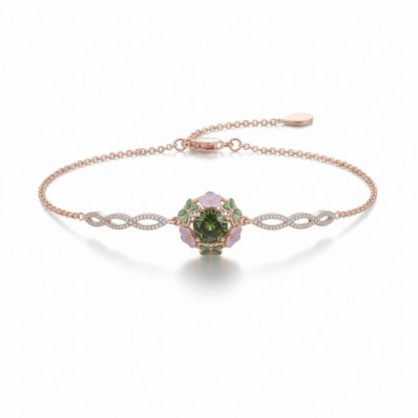 Pastel Çiçekli Bileklik 1